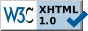 Valid XHTML Strict
